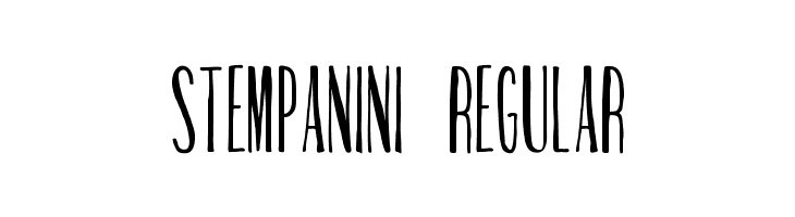 StemPanini-Regular Font