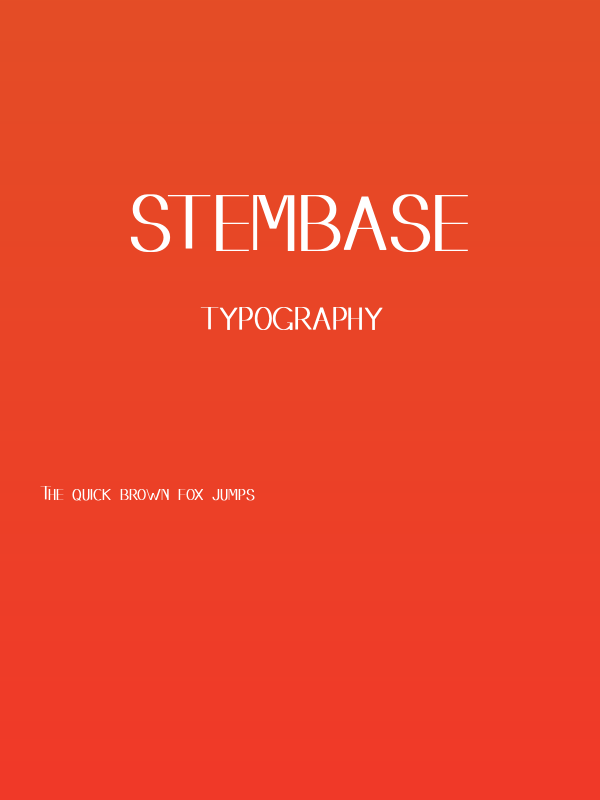 Stembase Poster