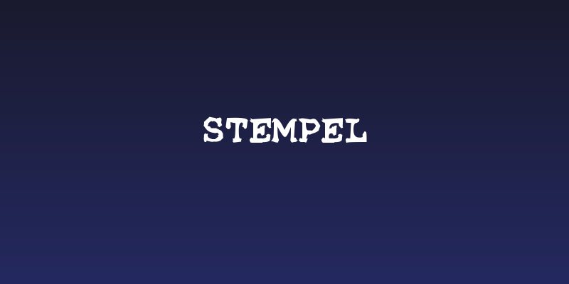 Stempel Social Header