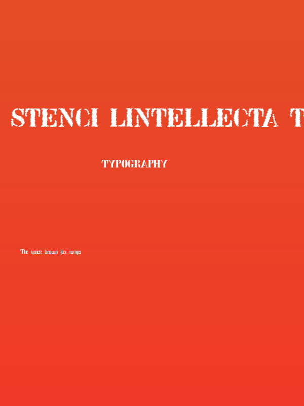 Stenci lIntellecta Trash Free Poster
