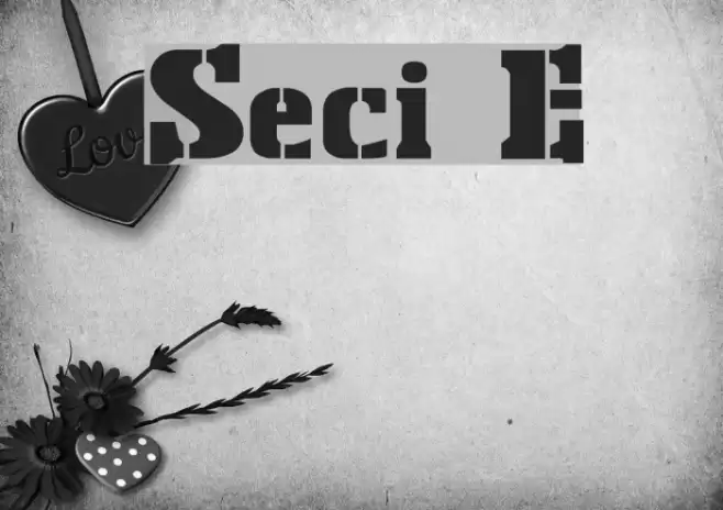 Stencil Export Font examples