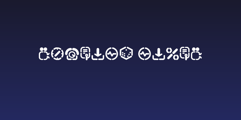 Stencil Icons Social Header