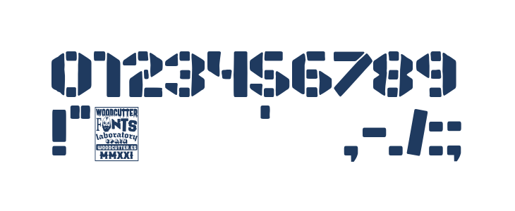 Stencil Paper Other Characters