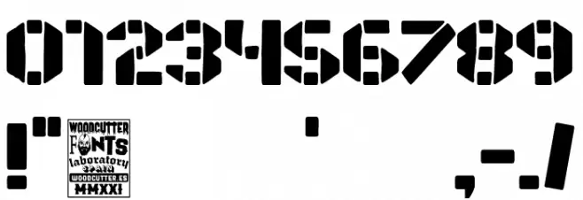 Stencil Paper Fonte OUTROS PERSONAGENS