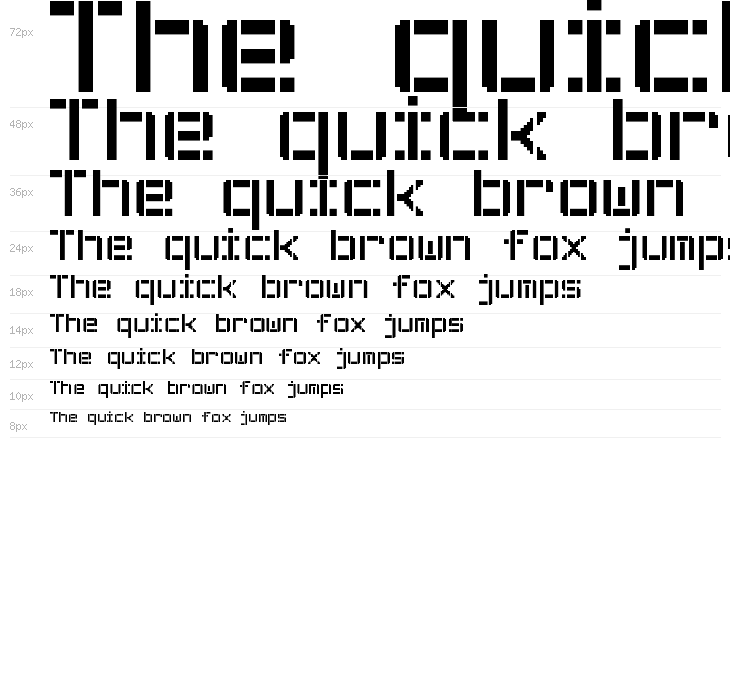 Stencil Pixel-7 Waterfall