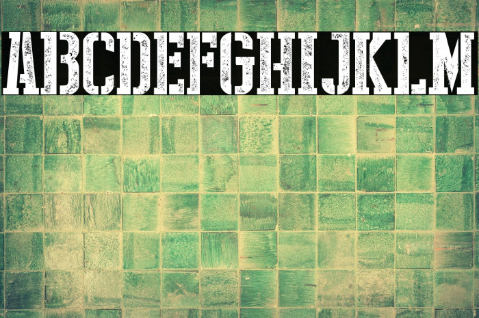 Stencil Style New Example 1