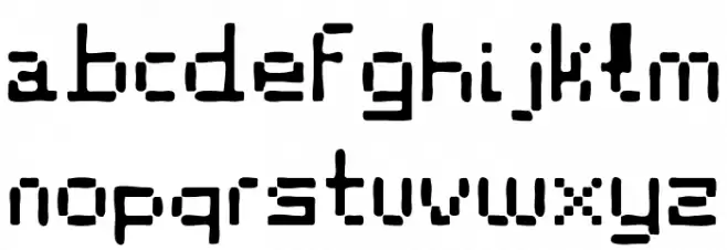 Stencil8bit-Regular Polices MINUSCULES