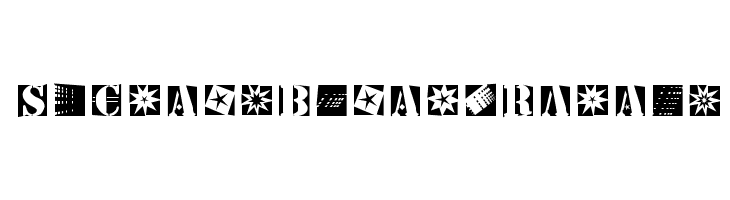 StencilBricksRandom  Descarca Fonturi Gratis