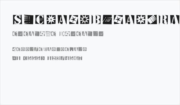 StencilBricksRandom Business Card