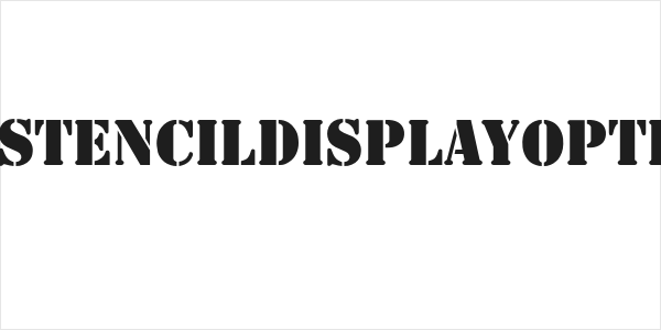 StencilDisplayOpti Logo