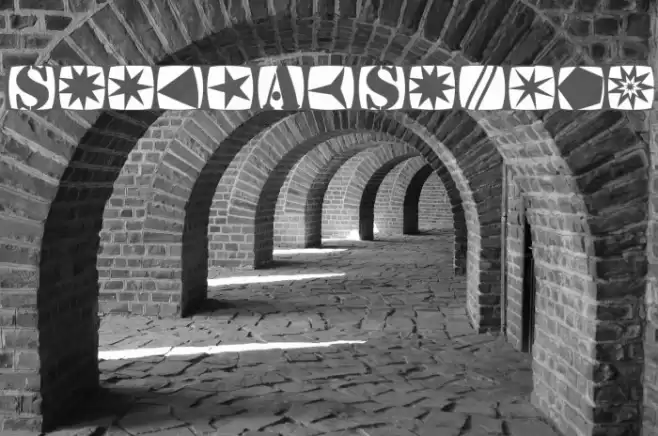 StencilStamps Font examples