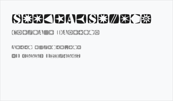 StencilStamps Business Card