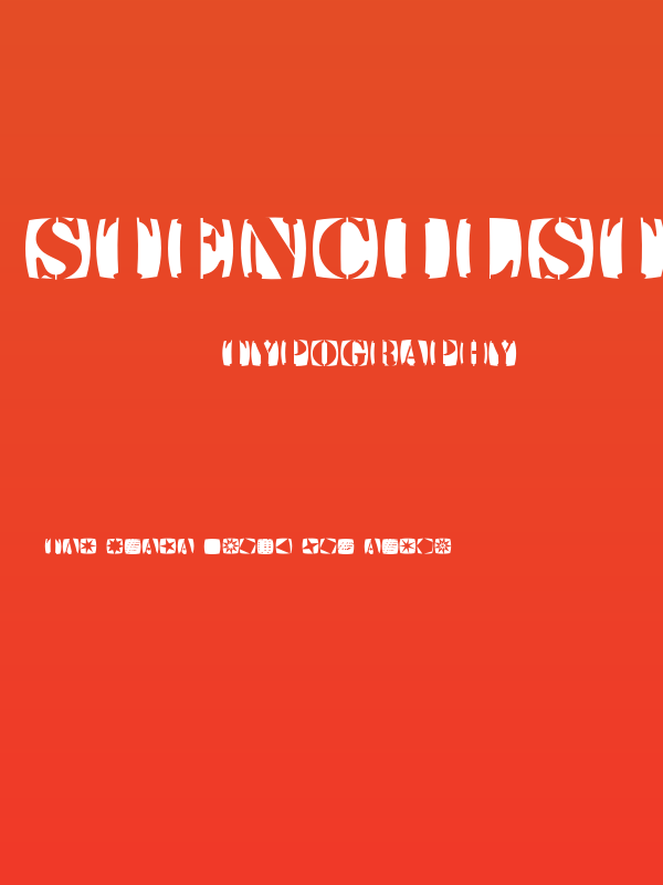 StencilStamps Poster