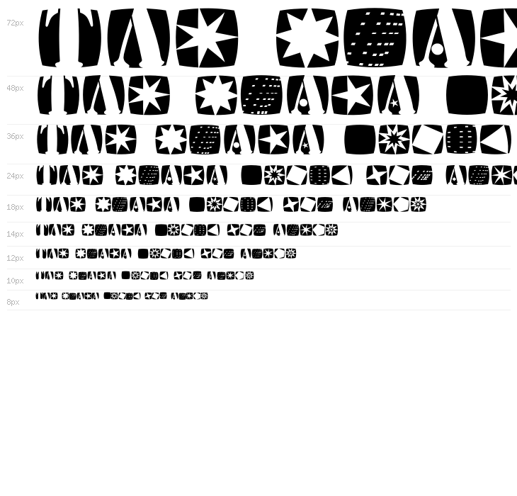 StencilStamps Waterfall