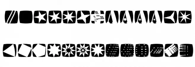 StencilStamps Fuentes MINÚSCULAS