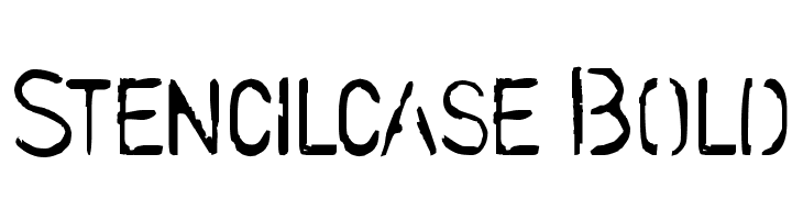 Stencilcase Bold Font