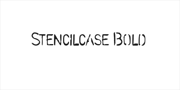 Stencilcase Bold Logo