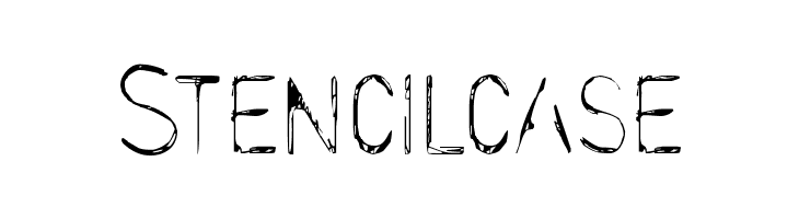 Stencilcase  Frei Schriftart Herunterladen