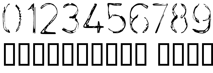 Stencilcase Font OTHER CHARS