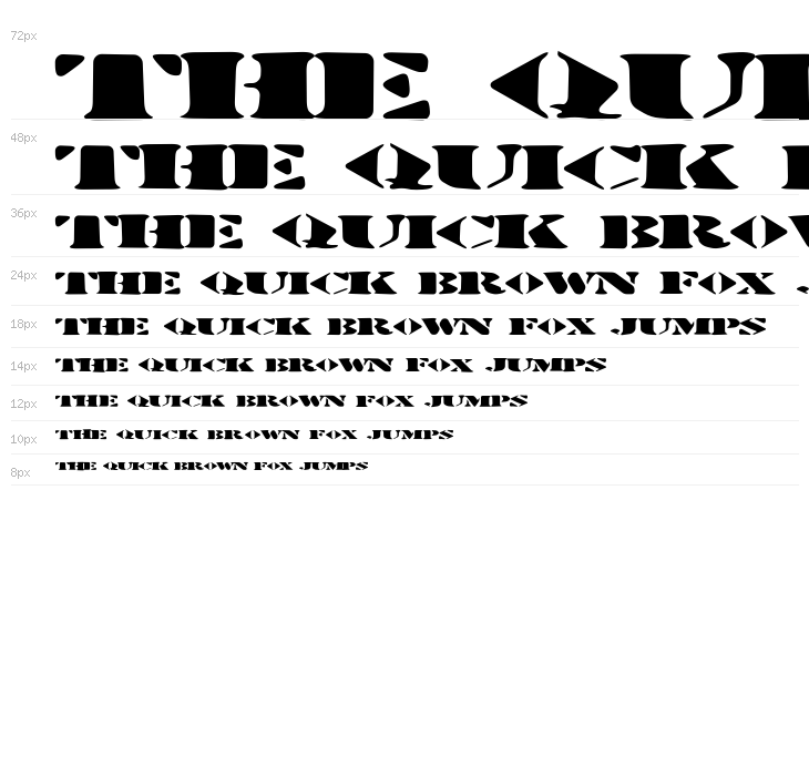 Stenciltration Waterfall