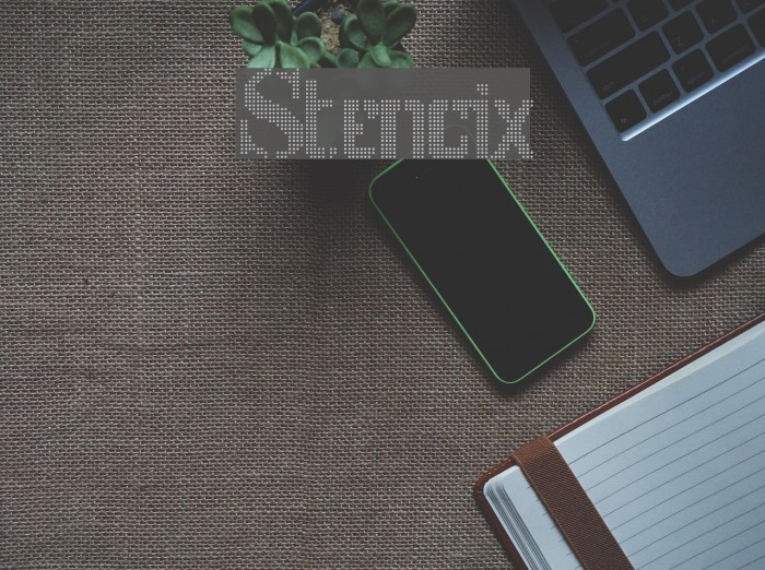 Stencix Font examples