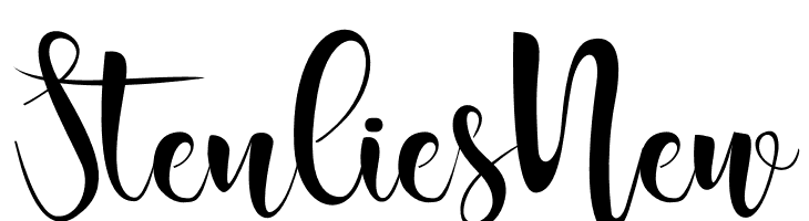 Stenlies New  Free Fonts Download