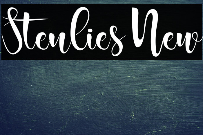 Stenlies New Example 2