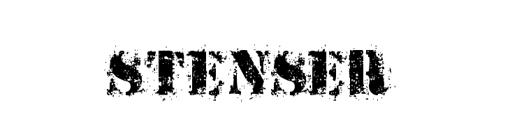 StensEr Font - FFonts.net