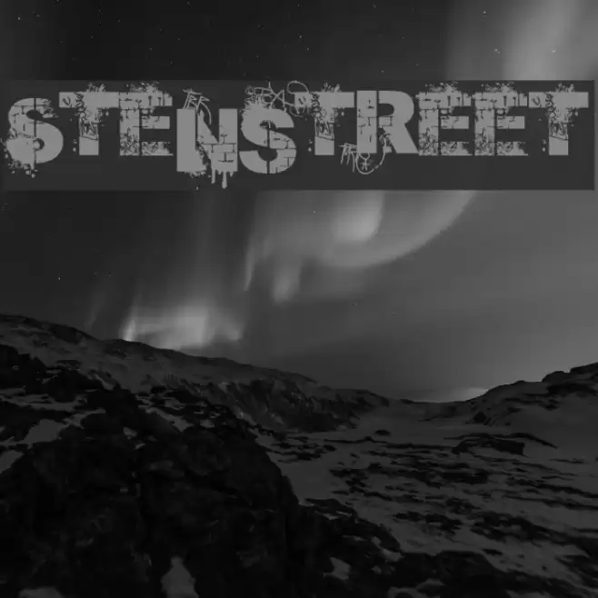 Stenstreet Font examples