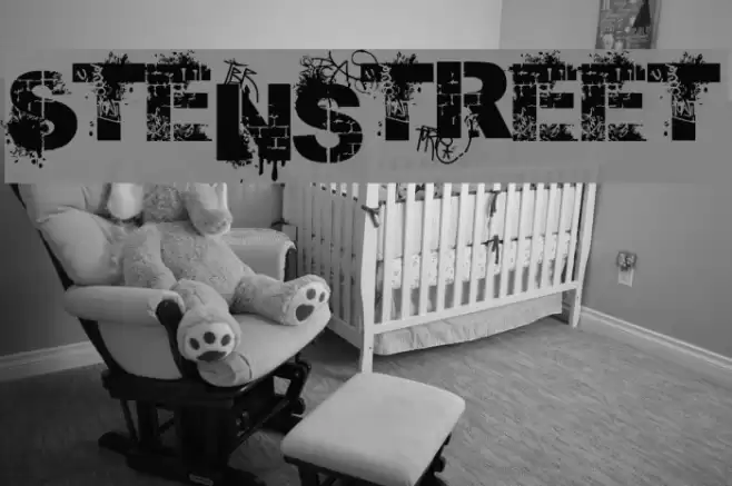 Stenstreet Font examples