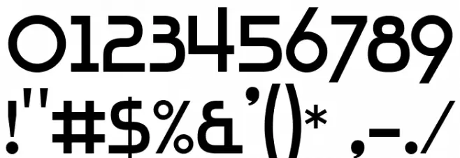 Stentiga-Regular Font OTHER CHARS