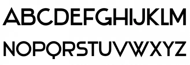 Stentiga-Regular 字体 小写