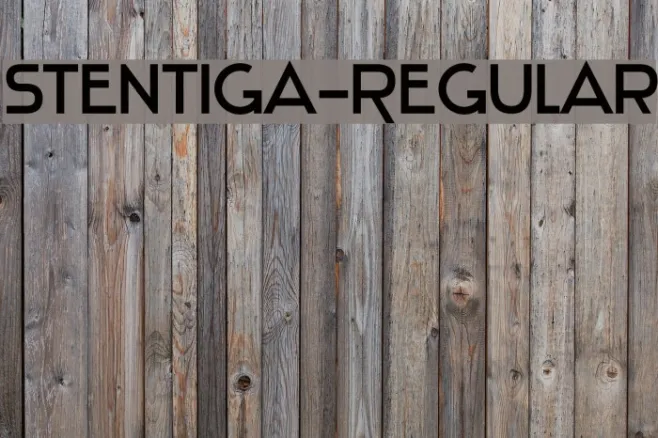 Stentiga-Regular Example 2