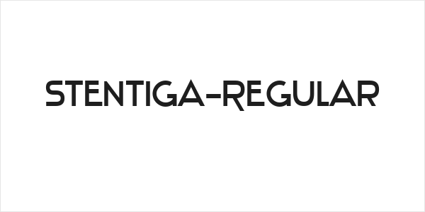 Stentiga-Regular Logo