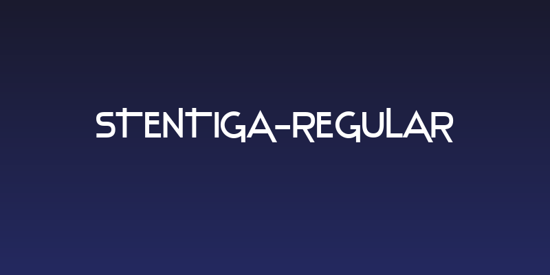 Stentiga-Regular Social Header