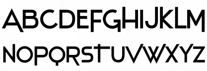 Stentiga Schriftart Groß