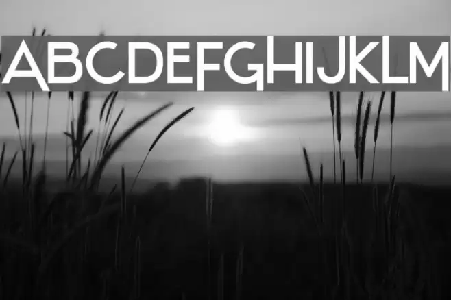 Stentiga Font examples