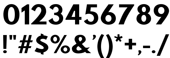 Step Down Font OTHER CHARS