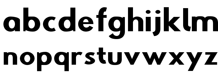 Step Down Font LOWERCASE