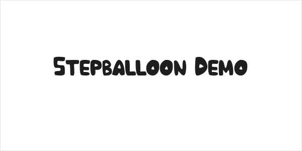 Stepballoon Demo Logo