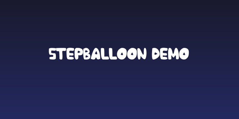 Stepballoon Demo Social Header