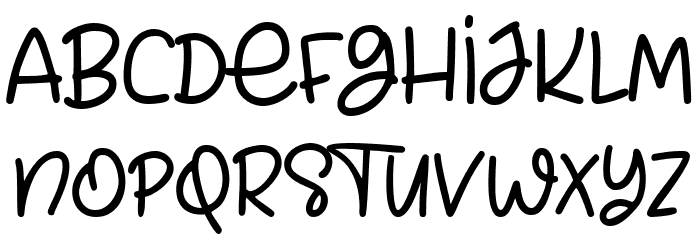 Steph Demo Font UPPERCASE