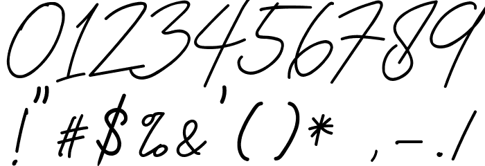 Stephani Font OTHER CHARS