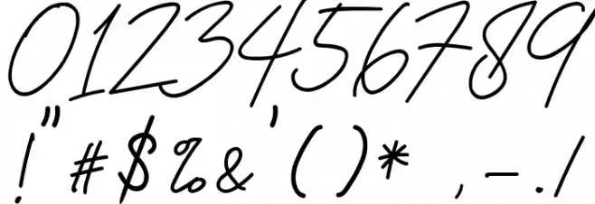 Stephani Font OTHER CHARS