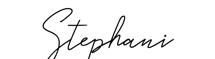 Stephani Schriftart