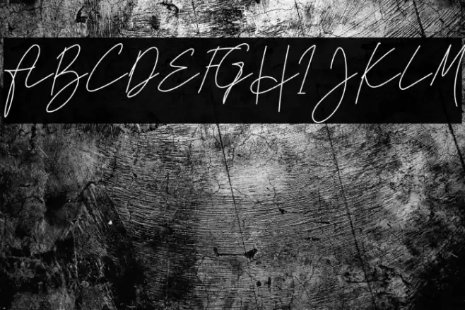 Stephani Schriftart examples