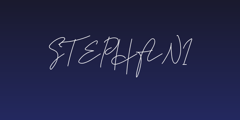Stephani Social Header