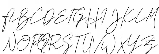 Stephani Schriftart Groß