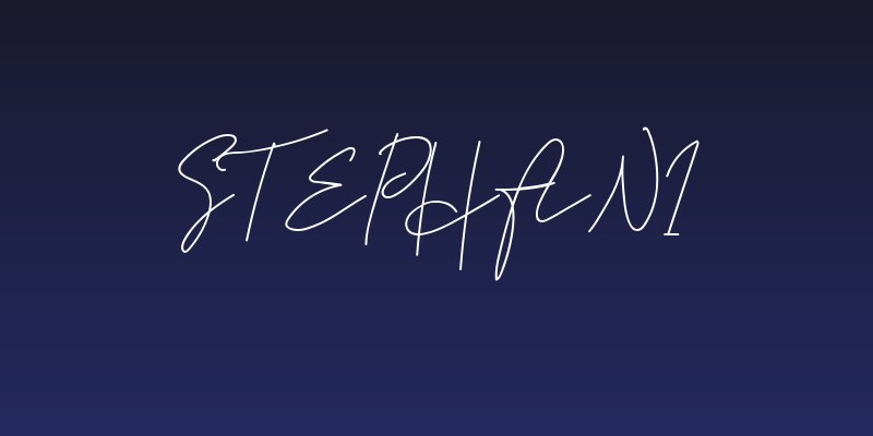 Stephani Social Header