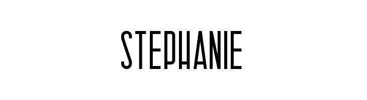 Stephanie  les polices de caractères gratuit tlcharger